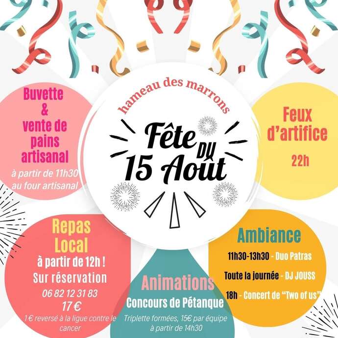 Fête votive du 15 août de Chaillol