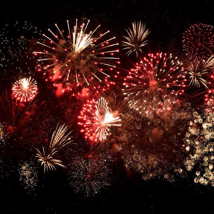 Feu d'artifice - Le Crozet en fête