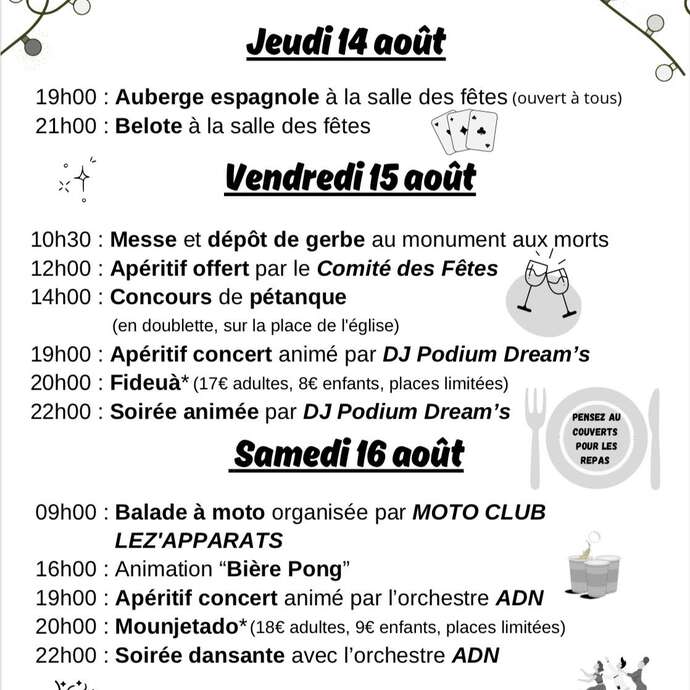 Fête locale d'Artigat
