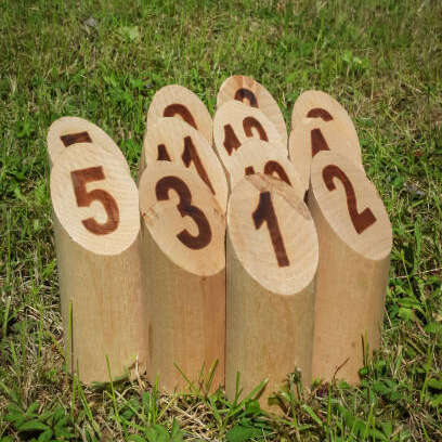 Concours de mölkky  - Before de Couriot