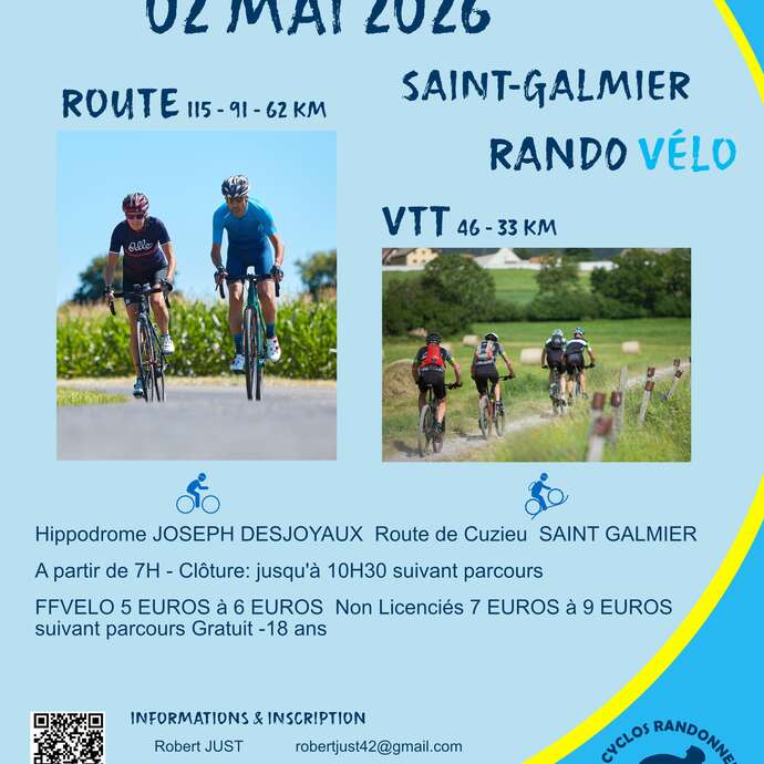 Rando vélo route et vtt "La Roger Rivière"