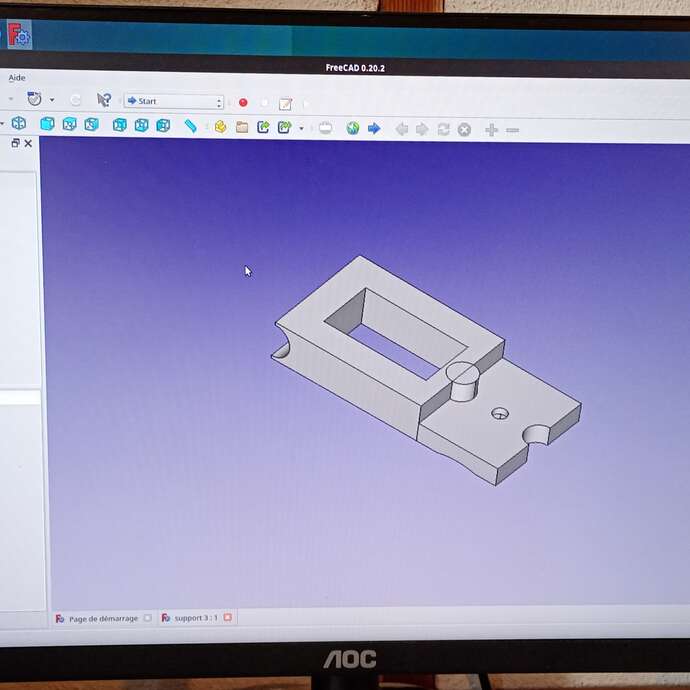 Modélisation 3D avec FreeCAD