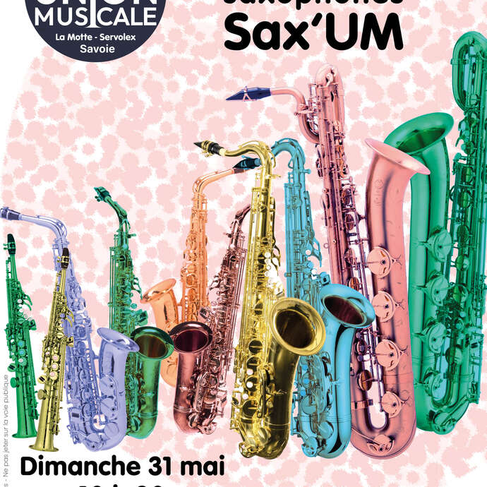 Concert de saxophones Sax'UM