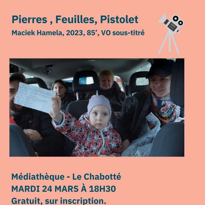 Film documentaire "Pierres, feuilles, Pistolet" dans le cadre des Yeux Doc