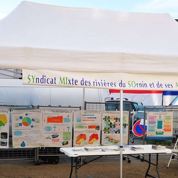 L’EXPOSITION Eau’Défi : Eau et changements climatiques  sur les bassins du Sornin et du Jarnossin