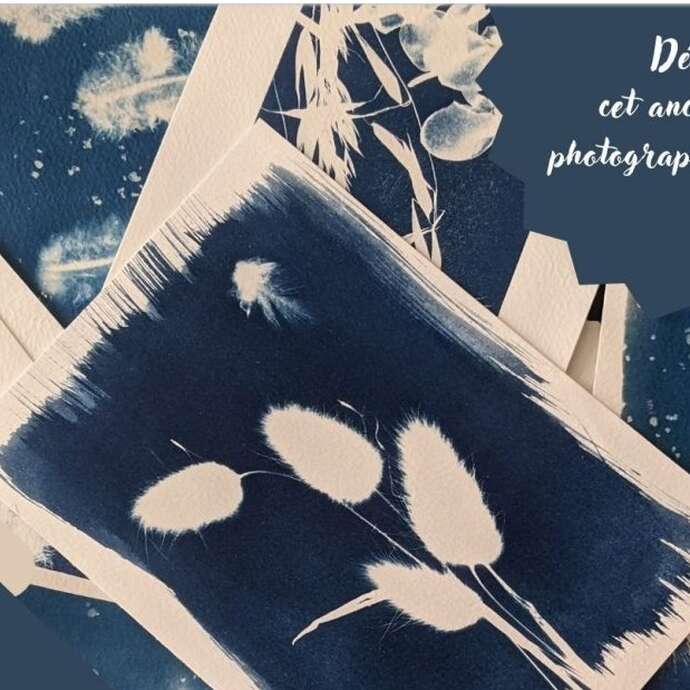 Atelier Créations cyanotype - L'été à Beauséjour