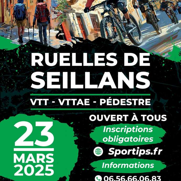 Ruelles de Seillans - 4ème Edition course VTT-VTTAE-PEDESTRE