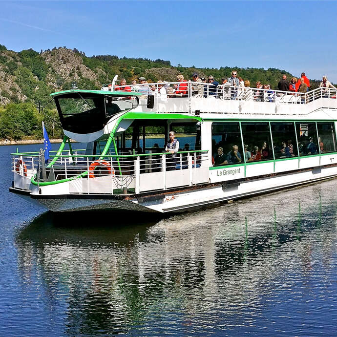 Bateau-croisière promenade dans les Gorges de la Loire