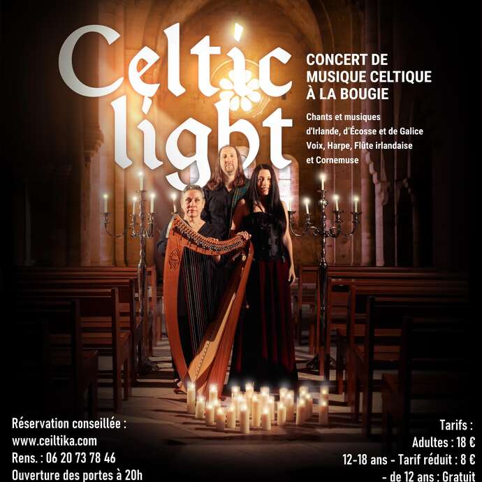Concert Celtic Ligth - Concert de musique celtique éclairé à la bougie