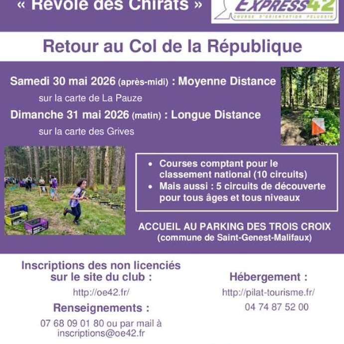 Course d'orientation "La Revole des Chirats"