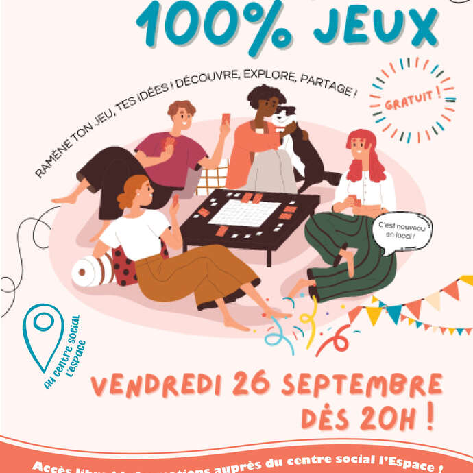 Soirée 100% Jeux