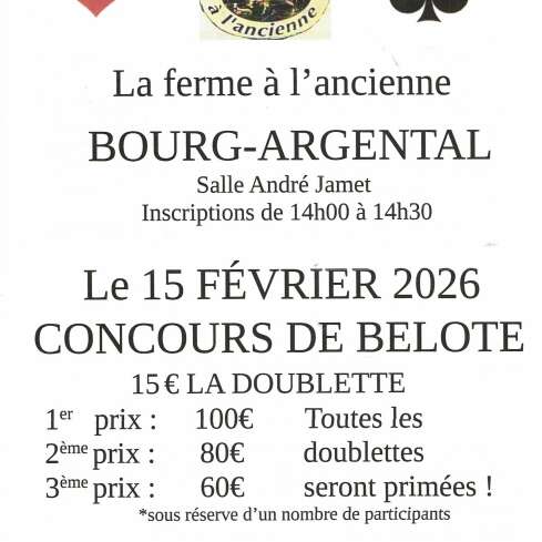 Concours de belote