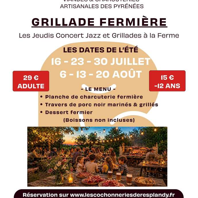 Farmhouse barbecue - Les Cochonneries de Resplandy