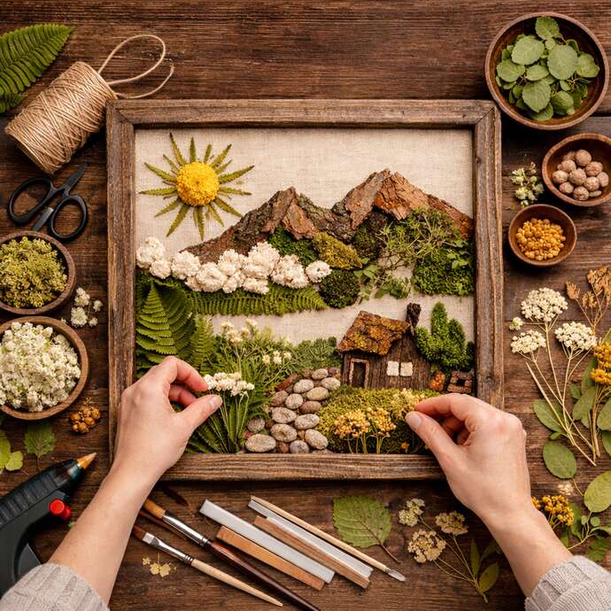 Atelier famille - Plumes et p'tites feuilles