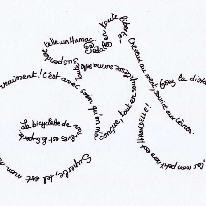 Atelier le calligramme des cycles (8-12 ans)
