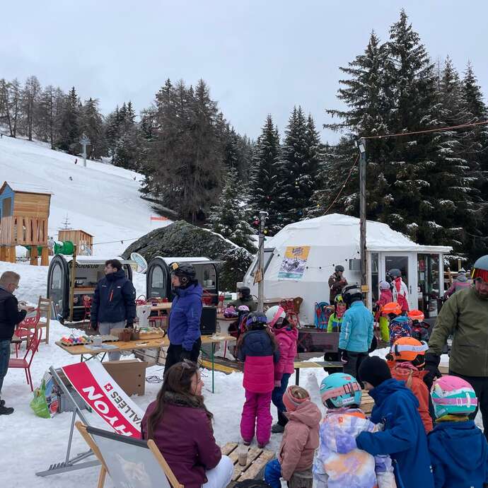 Soupe de l'an et accordéon à l'Igloo 1850