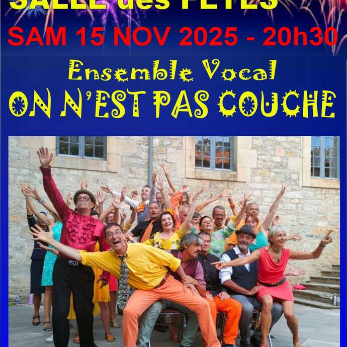 L'ensemble vocal "On n'est pas Couché", en concert à Montbartier