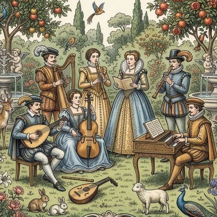 Musique ancienne - Concert de l'Ensemble Jardin d'Eden