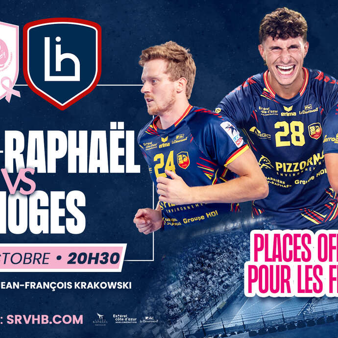 Handball - Saint-Raphael Vs Limoges Handball - Saint-Raphael Vs Limoges
