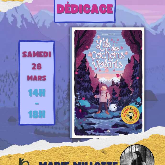 Rencontre dédicace avec Marie Millotte