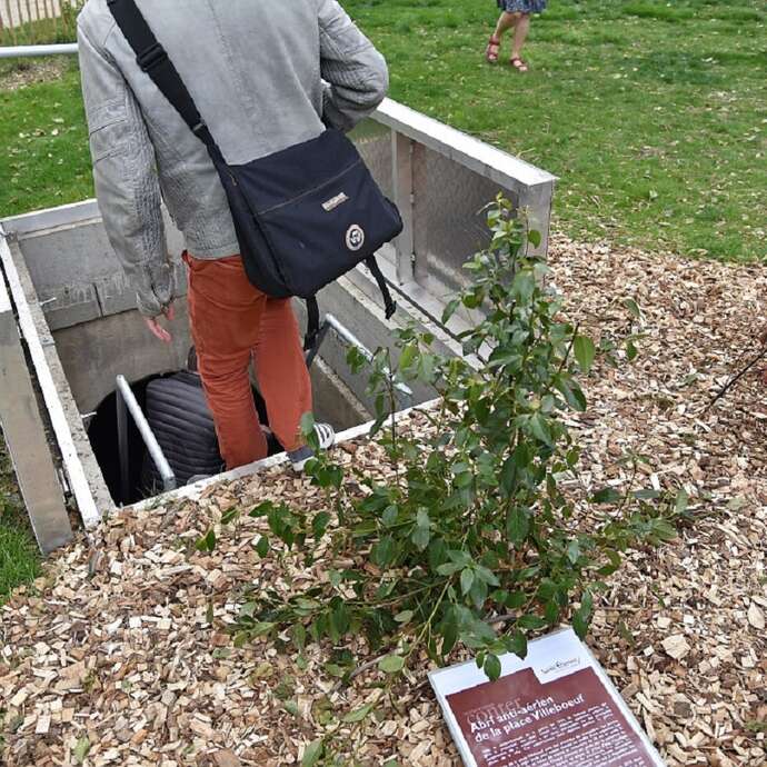 Visite Guidée de l'abri anti-aérien de la Place Villeboeuf