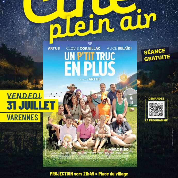 Ciné Plein Air /" Un p'tit truc en plus "